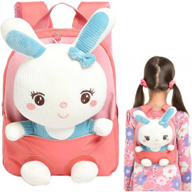 Dětský batoh s plyšákem Králíček Dětský batoh s plyšákem Králíček