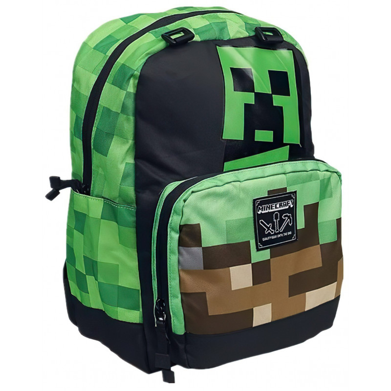 Školní batoh Minecraft pixel