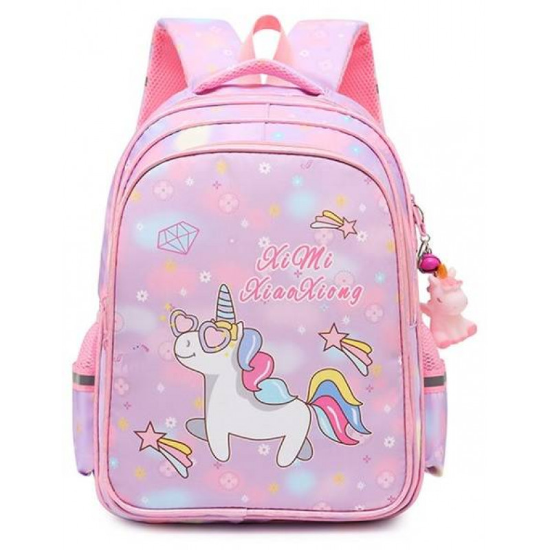Školní batoh Unicorn růžový