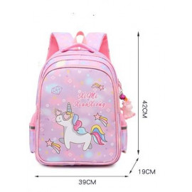 Školní batoh Unicorn růžový