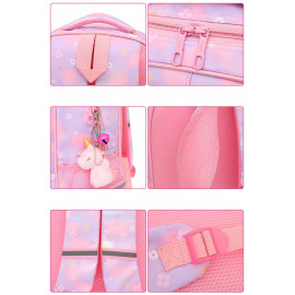 Školní batoh Unicorn růžový