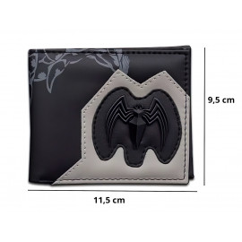 Peněženka Venom s 3D kovovým znakem Peněženka Venom s 3D kovovým znakem