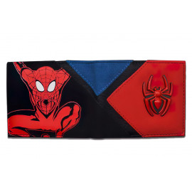 Peněženka Spiderman s 3D kovovým znakem Peněženka Spiderman s 3D kovovým znakem