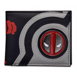Peněženka Deadpool s 3D kovovým znakem