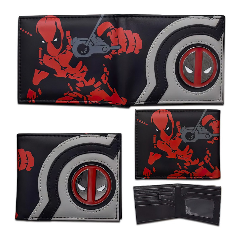 Peněženka Deadpool s 3D kovovým znakem