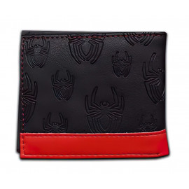 Peněženka Spiderman s 3D kovovým znakem Embossed