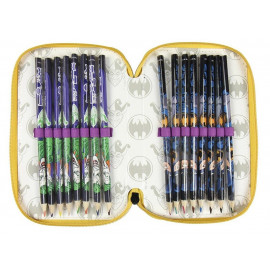 Školní penál třípatrový s náplní Batman