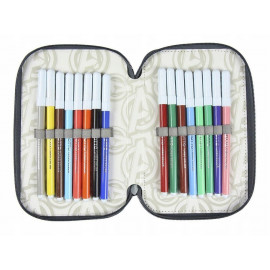 Školní penál třípatrový s náplní Avengers