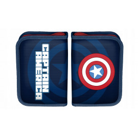 Školní penál rozkládací s náplní Kapitán Amerika