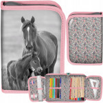 Školní penál rozkládací s náplní Koně Školní penál rozkládací s náplní Koně