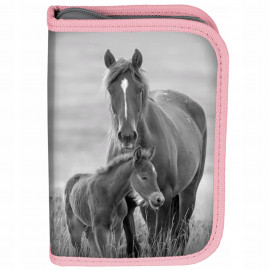 Školní penál rozkládací s náplní Koně Školní penál rozkládací s náplní Koně
