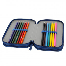 Školní penál třípatrový s náplní NASA KOSMOS