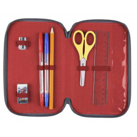 Školní penál třípatrový s náplní Spiderman