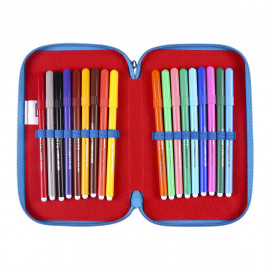 Školní penál třípatrový s náplní Avengers Hulk Školní penál třípatrový s náplní Avengers Hulk