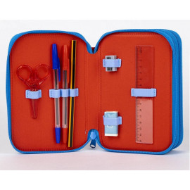 Školní penál třípatrový s náplní Neporazitelný Spiderman Školní penál třípatrový s náplní Neporazitelný Spiderman