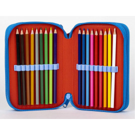 Školní penál třípatrový s náplní Neporazitelný Spiderman Školní penál třípatrový s náplní Neporazitelný Spiderman