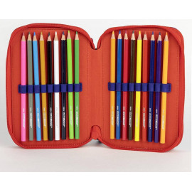 Školní penál třípatrový s náplní Sonic Prime