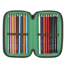 Školní penál třípatrový s náplní T-Rex Školní penál třípatrový s náplní T-Rex