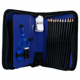 Školní rozkládací penál Sonic