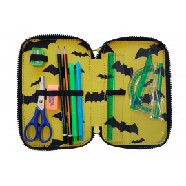 Školní penál třípatrový s náplní Batman