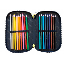 Školní penál třípatrový s náplní Batman