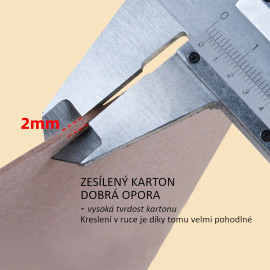 Malířský akrylový blok ART PAD - 300g 15listů A4