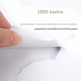 Malířský akvarelový blok Aqua - 180g 24 listů A3