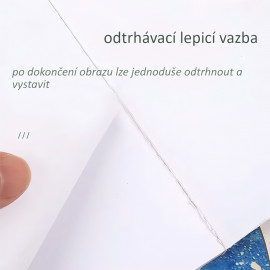 Malířský akvarelový blok Aqua - 180g 24 listů A3