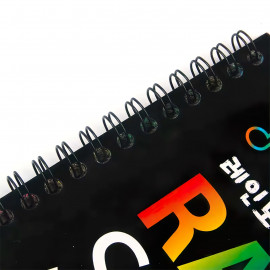 Vyškrabávací blok Scratch art 10 listů C5