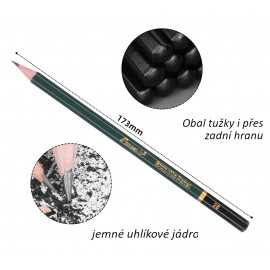 Sada profesionálních tužek, grafitů a uhlů 18ks