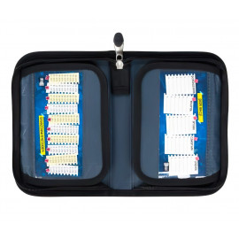 Školní rozkládací penál šedý