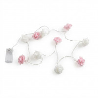 Svatební dekorace Světelný řetěz Soft roses 150cm