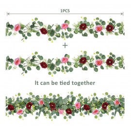 Svatební dekorace Květinový běhoun Fantazie 180cm 2ks