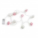 Svatební dekorace Světelný řetěz Soft roses 150cm