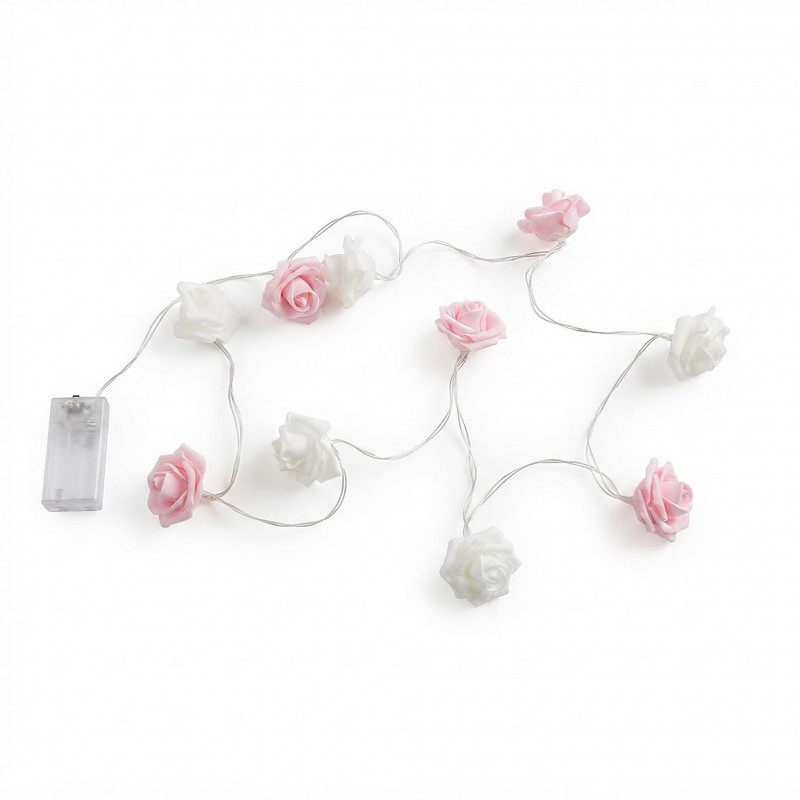 Svatební dekorace Světelný řetěz Soft roses 150cm