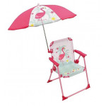 Dětská campingová židlička Plameňáci