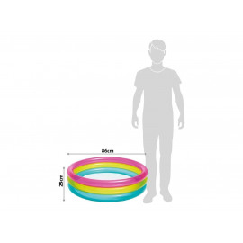 Dětský nafukovací bazén Barvičky 86x25cm