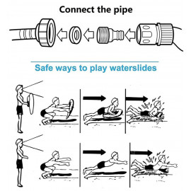 Velká vodní skluzavka dvojitá