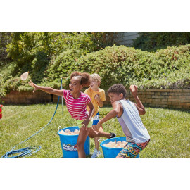 Velká vodní skluzavka dvojitá s balónky Velká vodní skluzavka dvojitá s balónky