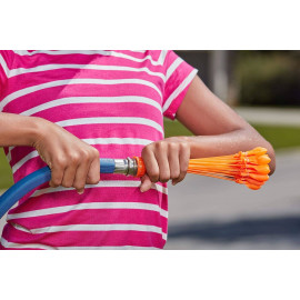 Velká vodní skluzavka dvojitá s balónky Velká vodní skluzavka dvojitá s balónky