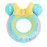 Dětský nafukovací kruh Myšák modrý 50cm s úchyty
