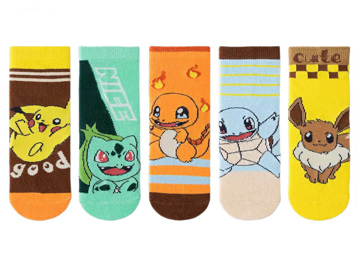 Dětské ponožky Pokémon 3-5 let 5 párů