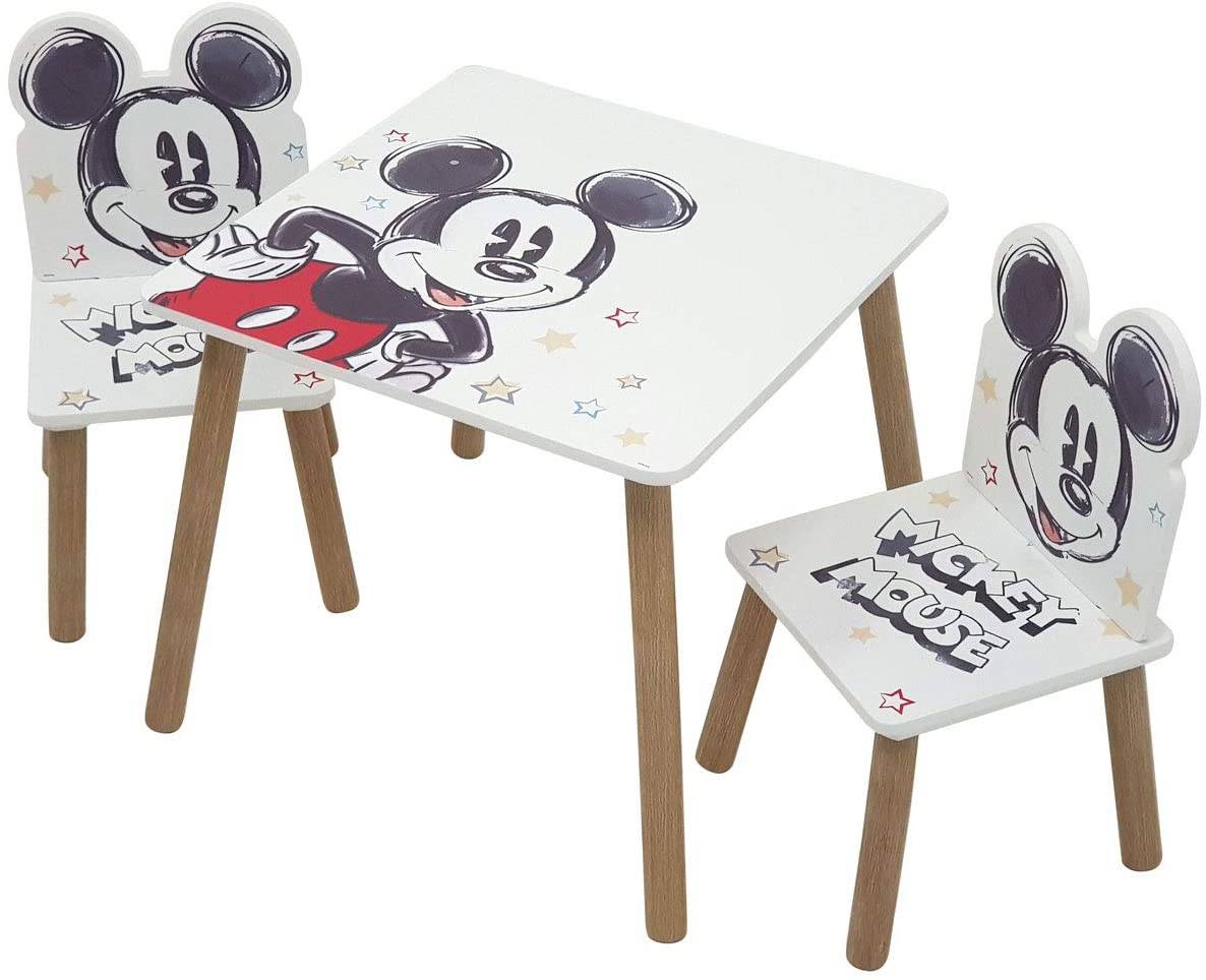 Dětský stůl s židlemi Mickey Mouse