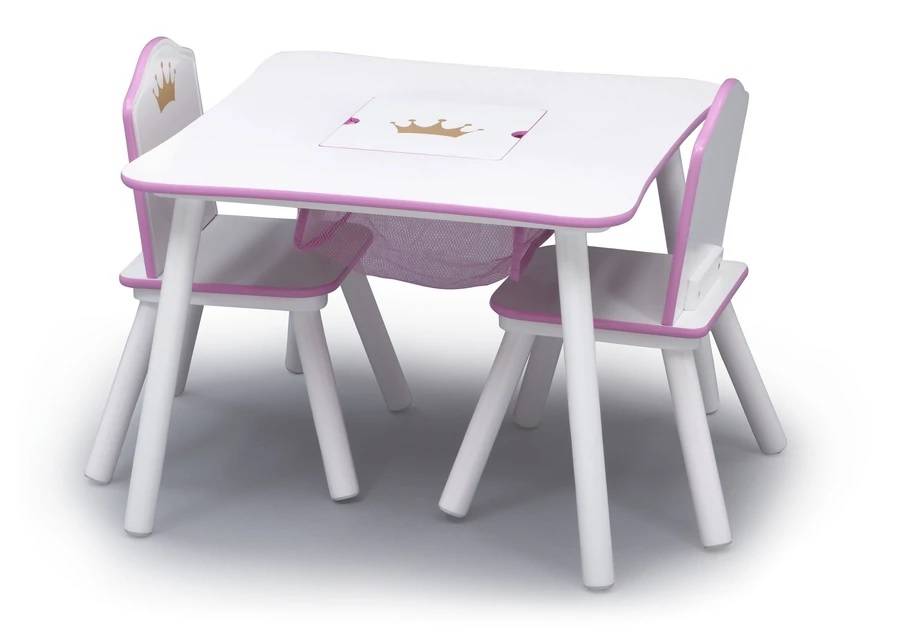 Dětský stůl s židlemi Princezny
