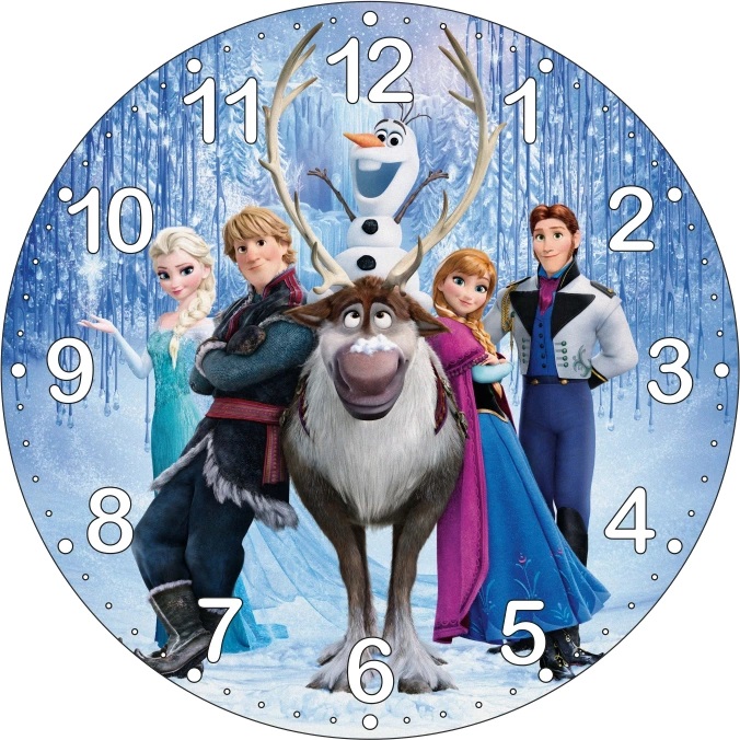 Dětské hodiny Frozen