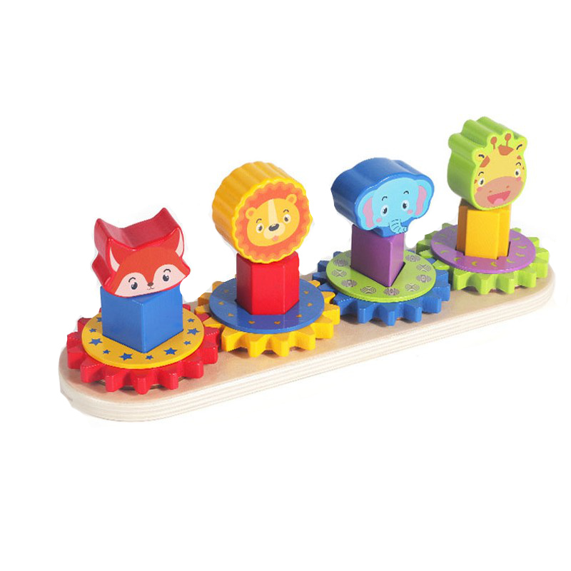 Montessori skládanka zvířatka