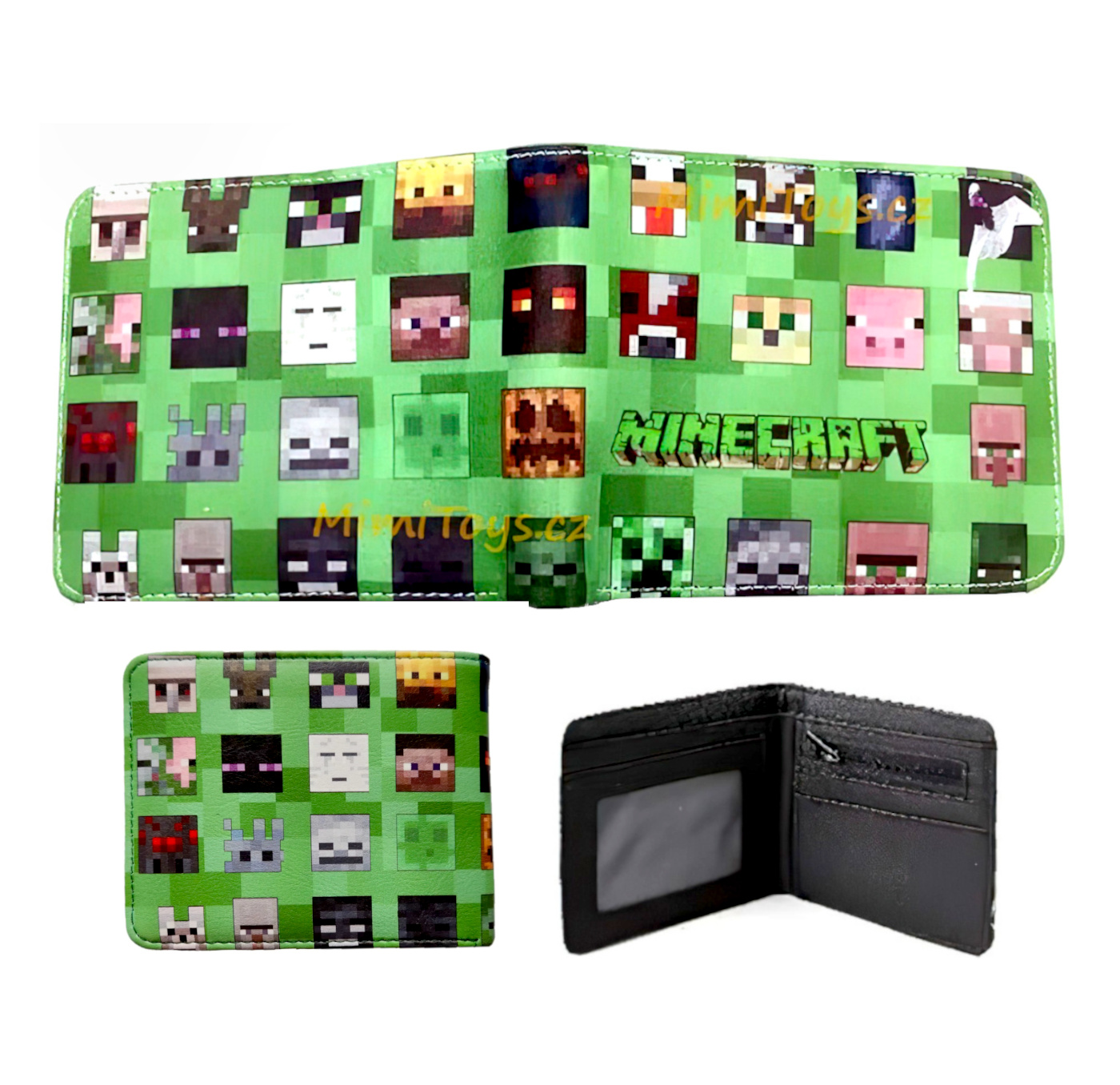Dětská pěněženka Minecraft Mobs