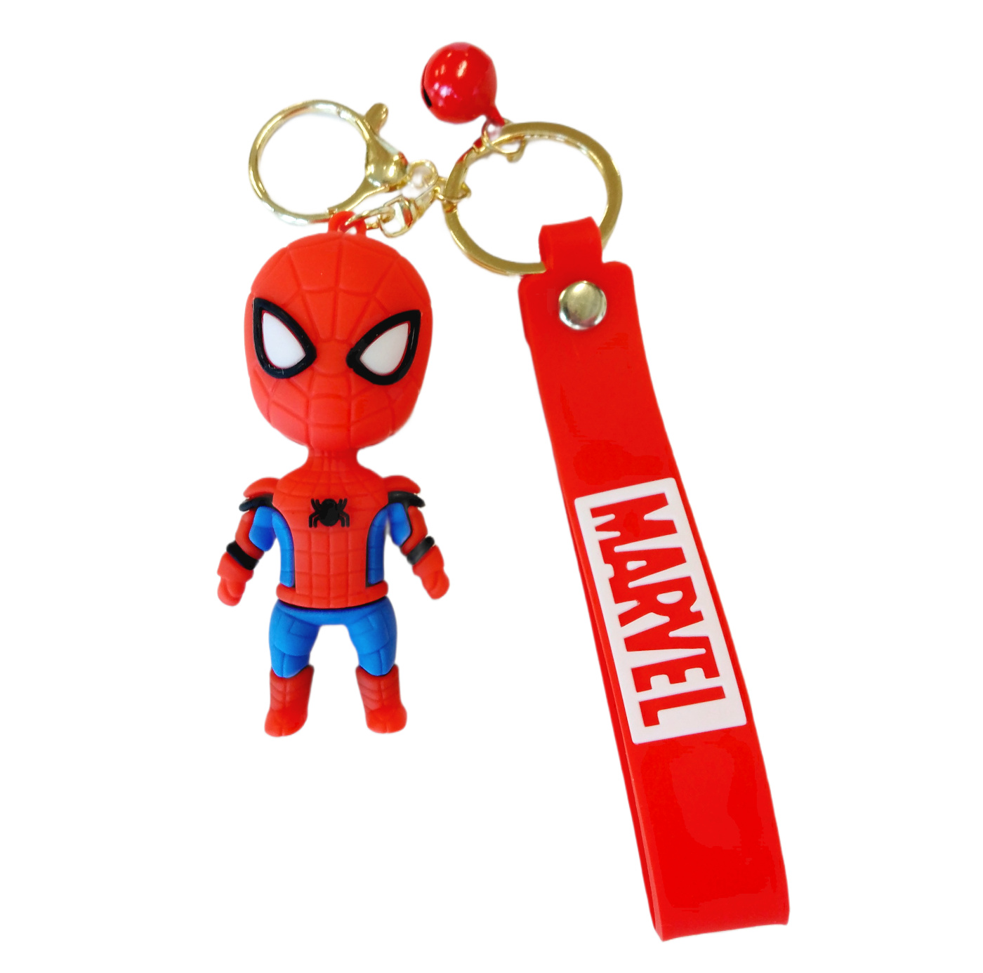 Dětská klíčenka Spiderman s poutkem a karabinou