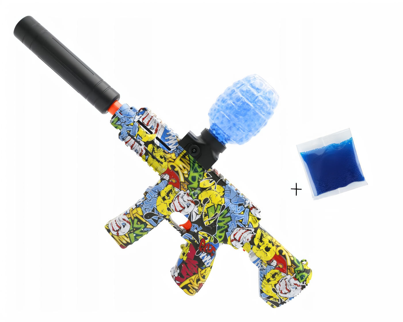 Automatická puška na gelové kuličky Shooter