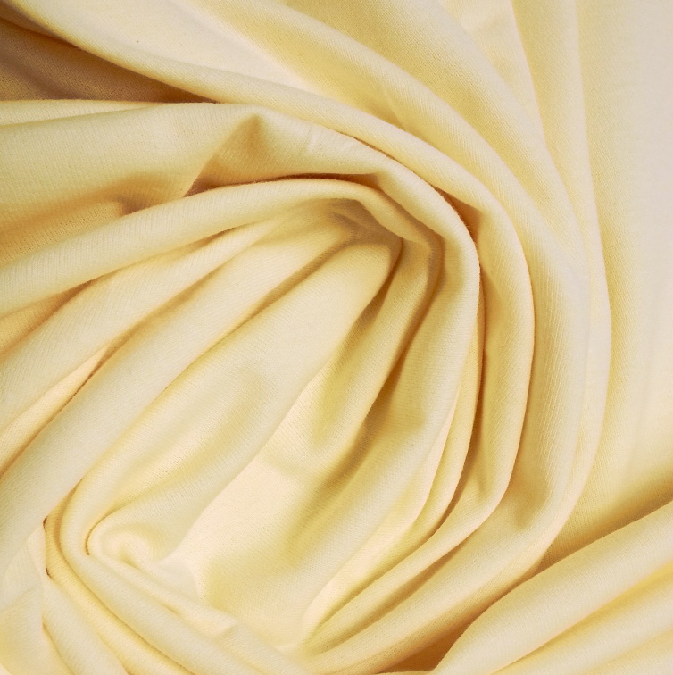Bavlněné prostěradlo 160x70 cm - žluté